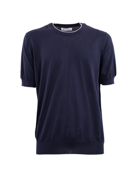 Shop BRUNELLO CUCINELLI  T-shirt: Brunello Cucinelli t-shirt in cotone.
Vestibilità standard.
Taglio rilassato.
Maglia fine.
Composizione: 100% COTONE.
Made in Italy.. M29805200-CWG16